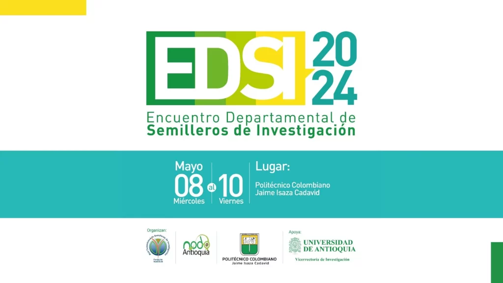 Imagen de invitacion para el encuentro departamental de investigacion en el caso de los semilleros que se realizara en el politecnico colombiano jaime isaza cadavid