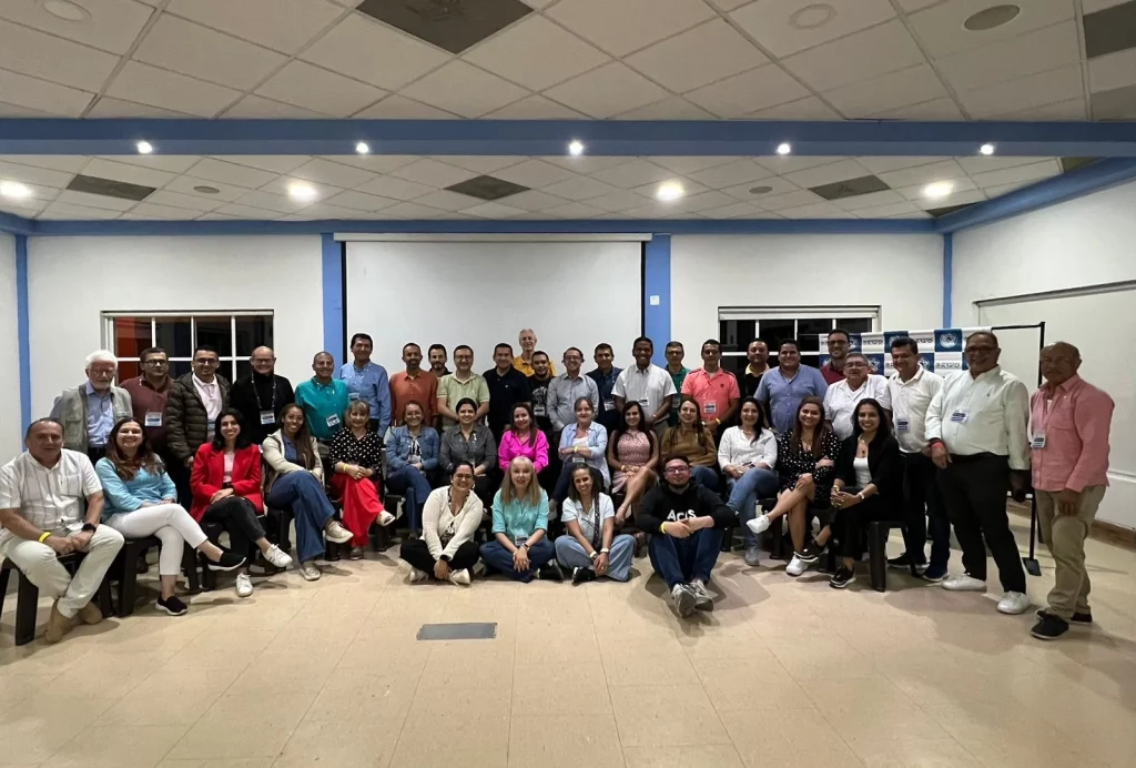 Participantes al XV encuentro de REDI donde el programa de ingenieria de sistemas fue reconocido
