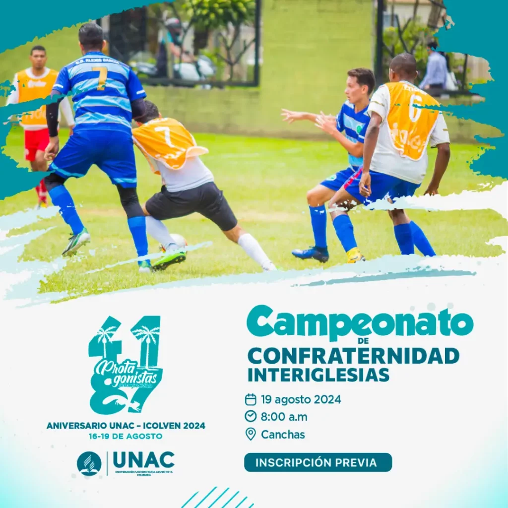 Campeonato de confraternidad interiglesias aniversario 2024 2