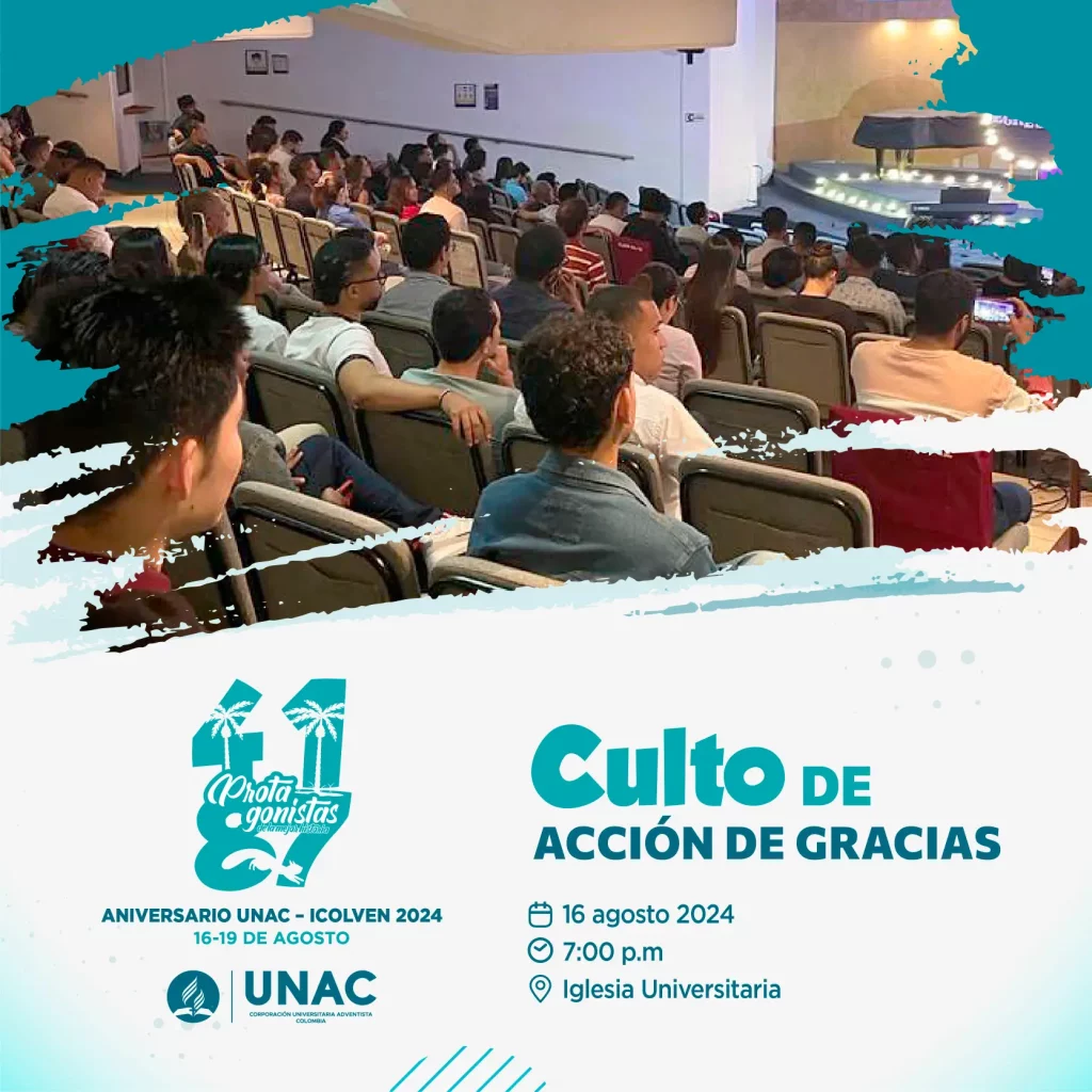 Culto de acción de gracias aniversario 2024 2