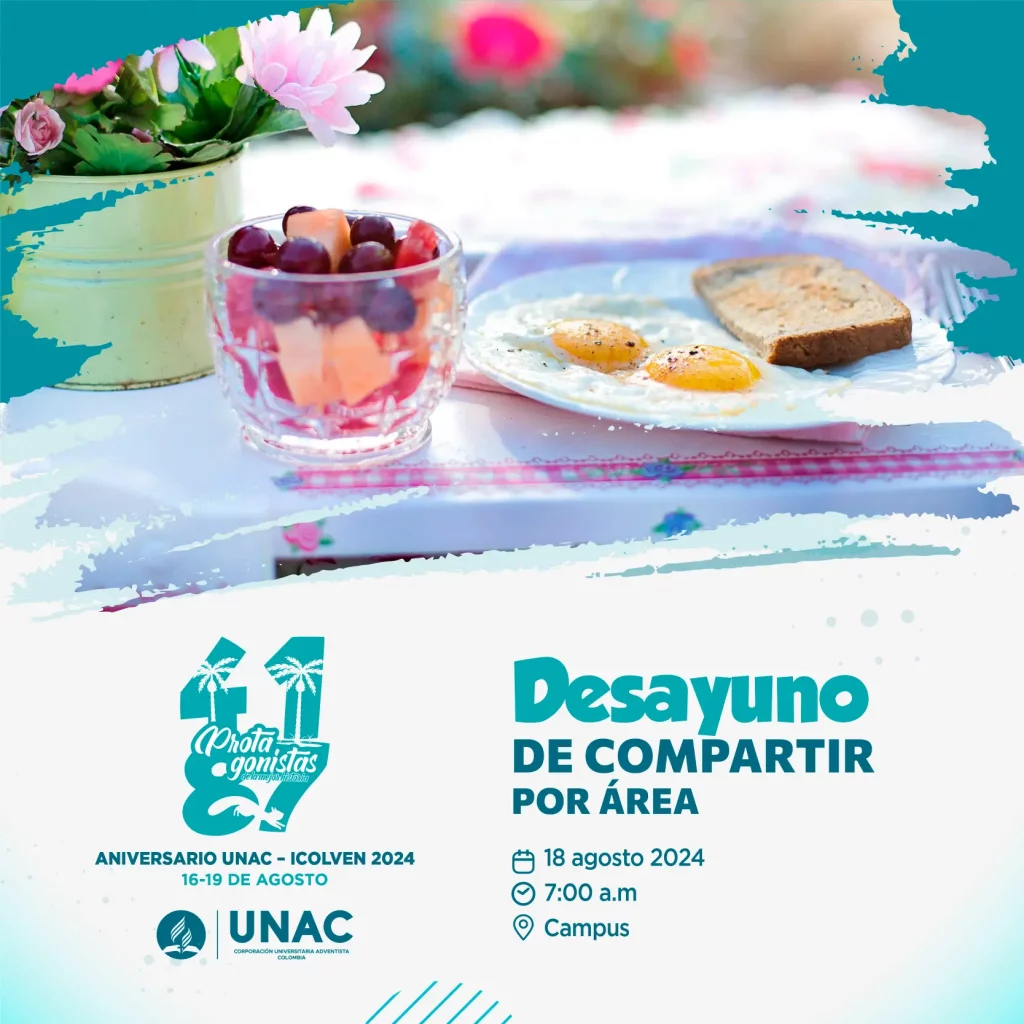 Desayuno por areas aniversario 2024 2