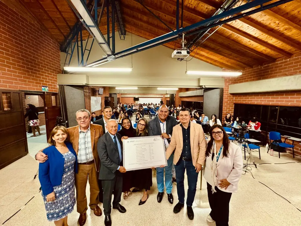 Evento celebrado en el aula interamericana en el marco del 40 aniversario de la facultad de ciencias administrativas y contables